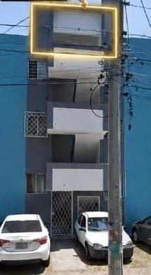 Edificio, departamento en el último piso